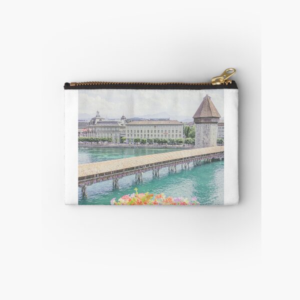 Item preview, Balcony View of Chapel Bridge, Lucerne, Switzerland designed and sold by ywphotos.