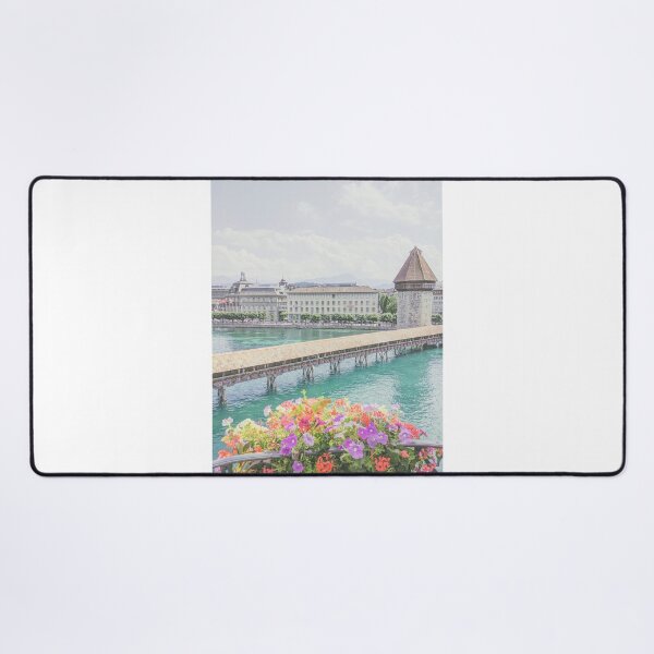 Item preview, Balcony View of Chapel Bridge, Lucerne, Switzerland designed and sold by ywphotos.
