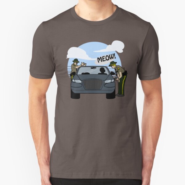 Do I look like a cat, boy? Slim Fit T-Shirt