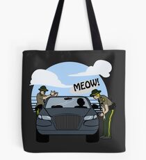 Do I look like a cat, boy? Tote Bag