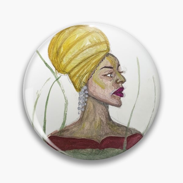 Item preview, Jungle Woman Watercolor Painting designed and sold by Cosmic-artt.