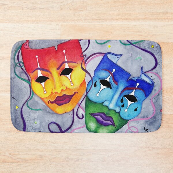 Item preview, Comedy and Tragedy designed and sold by EverIris.