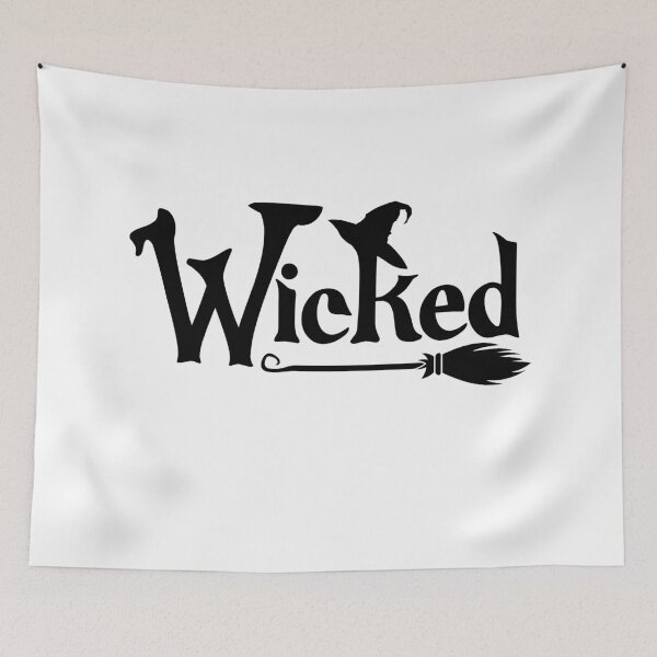 Item preview, Wicked. Fun Halloween Witchy Saying. designed and sold by That Cheeky Tee.