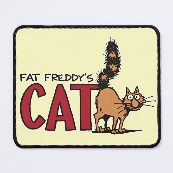 Fat Freddys Cat Classic Style For Men Women Fashionable Mouse Pad