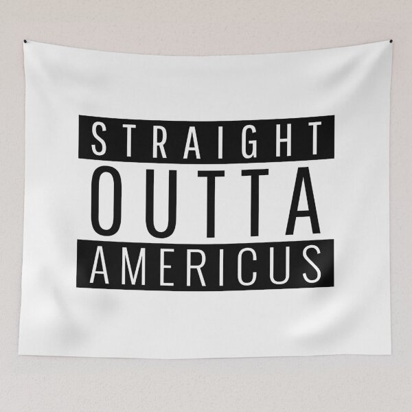 Item preview, Straight Outta Americus Georgia designed and sold by Teelogic.