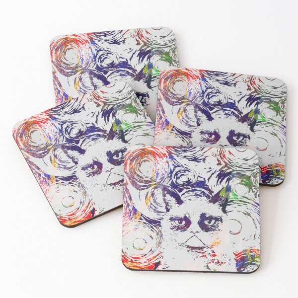 Item preview, Starry Night Cat Retro designed and sold by Altan-HK.