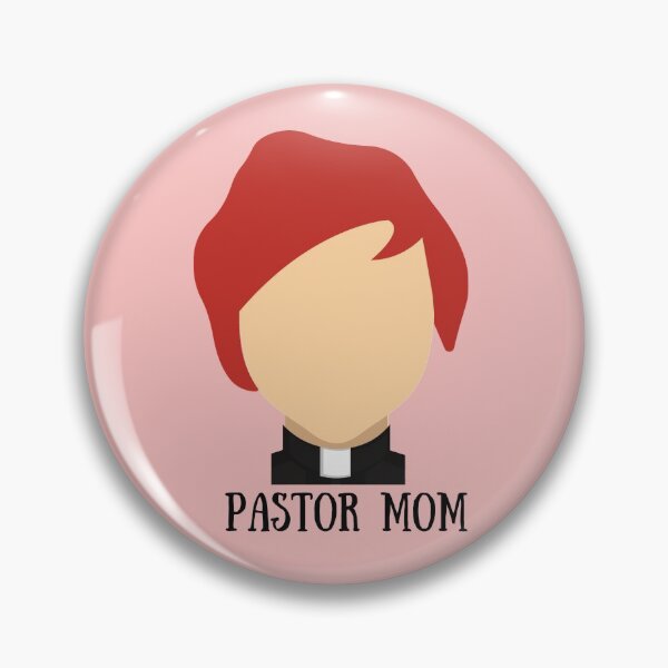 Item preview, Pastor Mom (light skin/auburn hair) designed and sold by CheekyGrace.