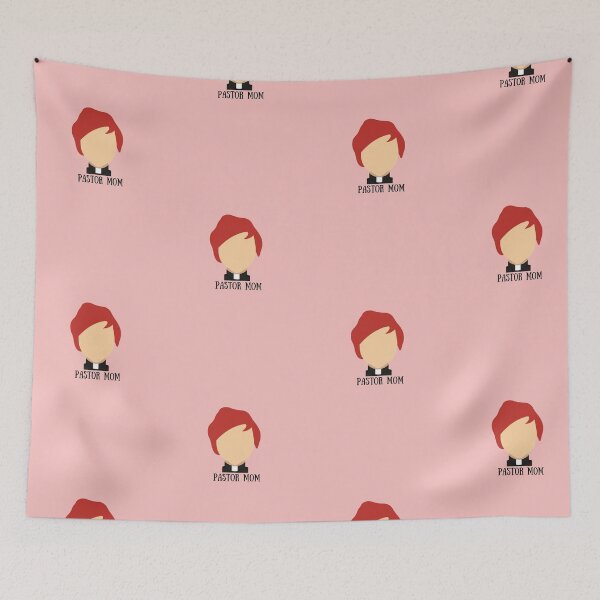 Item preview, Pastor Mom (light skin/auburn hair) designed and sold by CheekyGrace.