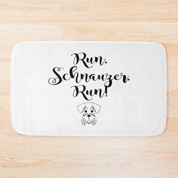 Item preview, Run, schnauzer, Run! designed and sold by the Zarock Shop.