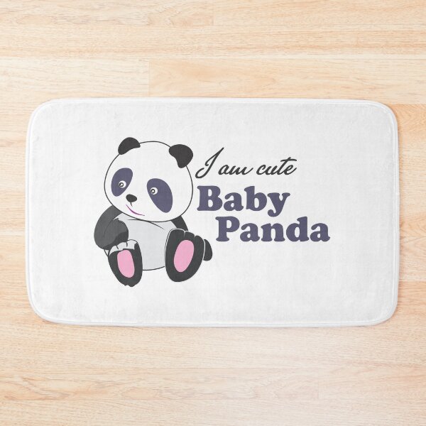 Item preview, cute animal friendly panda designed and sold by grafixmaster.