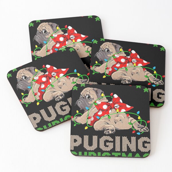 Item preview, Pug Christmas Tree Lights Xmas Gifts Boys Pugmas Santa Dog designed and sold by Michaelmansr572.