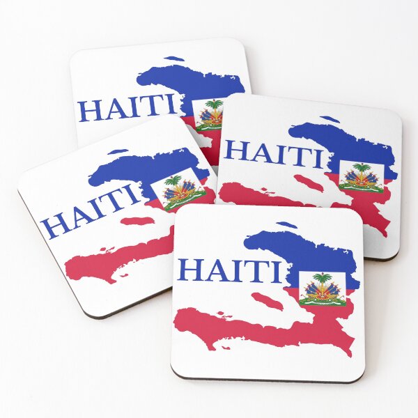 Item preview, Haiti Map Flag designed and sold by marosharaf.