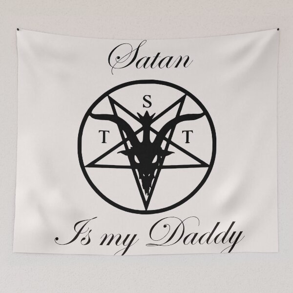 Item preview, Satan is my Daddy designed and sold by charmaine pettigrew.