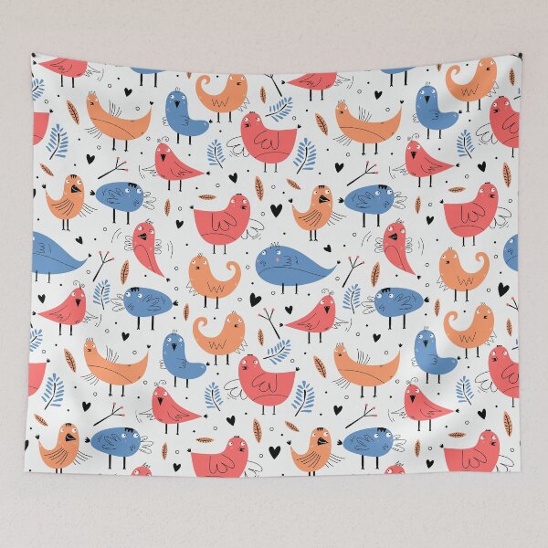 Item preview, Cute And Funny Adorable Birds designed and sold by Vector Scout Lab.