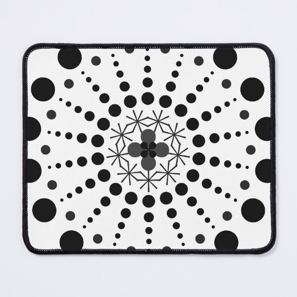 Item preview, Cute circular pattern of doodle. Lovely color. Vintage black dot pattern. designed and sold by yoonjolab.