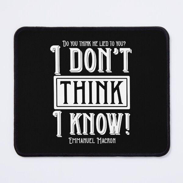 Item preview, I don't think, I know! designed and sold by enriquepma.