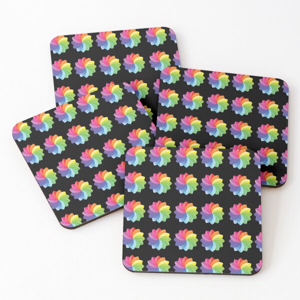 Item preview, Seanless flower pattern (colorful petals) designed and sold by darshants.