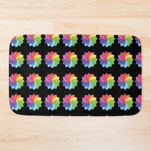 Item preview, Seanless flower pattern (colorful petals) designed and sold by darshants.