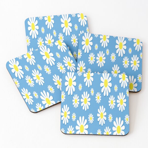 Item preview, White flowers pattern designed and sold by darshants.