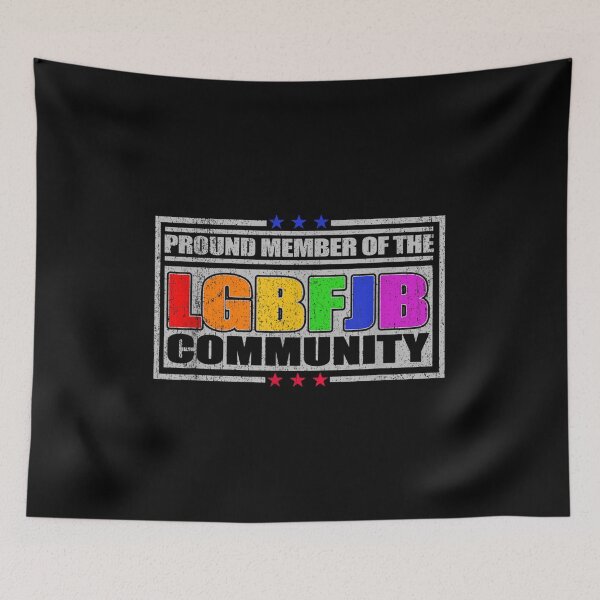 Item preview, Orgulloso miembro de los republicanos de la comunidad LGBFJB designed and sold by Stellacunningha.