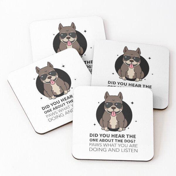 Item preview, Did You Hear The One About The Dog designed and sold by crazydotdesigns.
