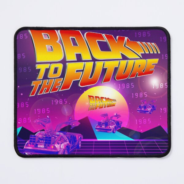 Item preview, Back to the future, cool retro design with Delorean by Marty McFly, officially licensed fan art designed and sold by Mauswohn.