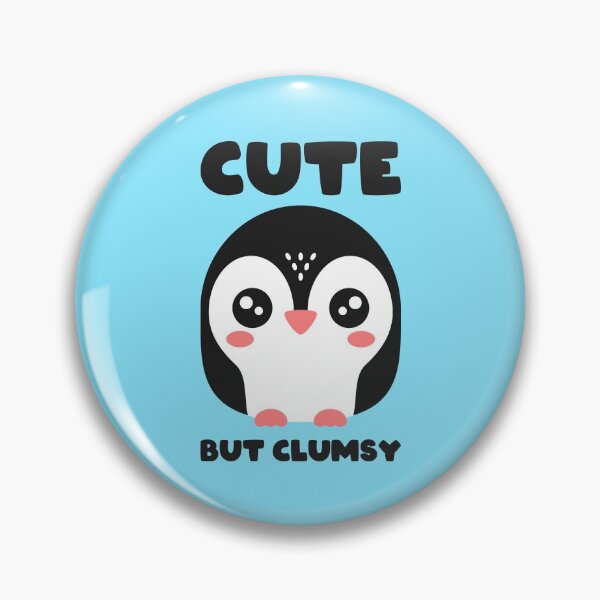 Item preview, Cute But Clumsy. Penguin designed and sold by TashaVector.