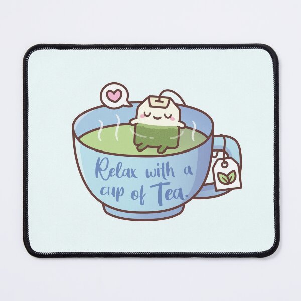 Item preview, Cute Tea Bag Relax With A Cup Of Tea designed and sold by rustydoodle.