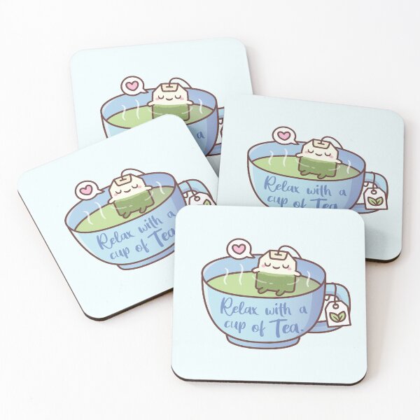 Item preview, Cute Tea Bag Relax With A Cup Of Tea designed and sold by rustydoodle.