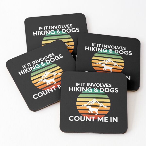Item preview, If It Involves Hiking And Dogs, Count Me In Enthusiastic designed and sold by EllConApparel.