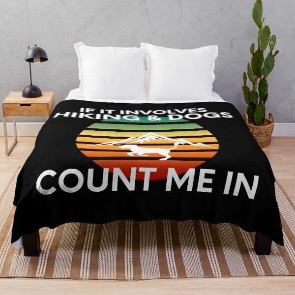 Item preview, If It Involves Hiking And Dogs, Count Me In Enthusiastic designed and sold by EllConApparel.