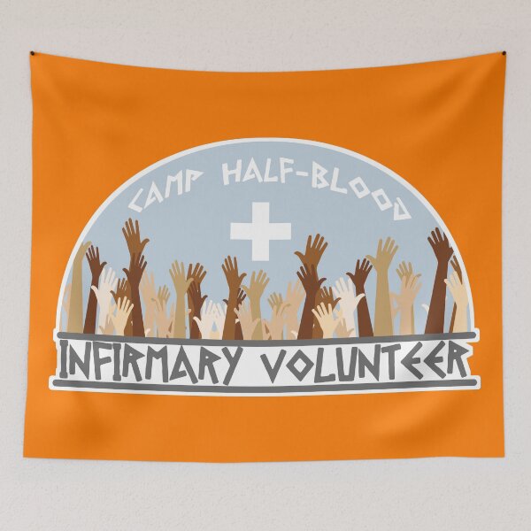Item preview, Percy Jackson - Camp Half Blood Infirmary Volunteer designed and sold by babyimfull.