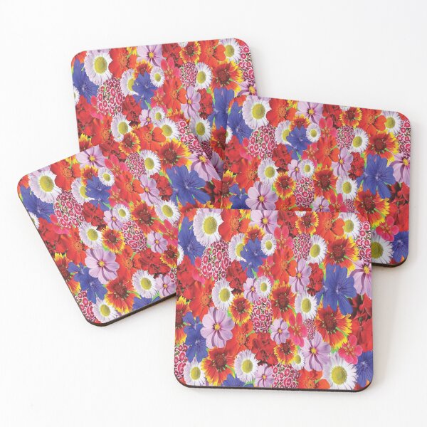 Item preview, Colorful flowers background (flower remix) designed and sold by darshants.