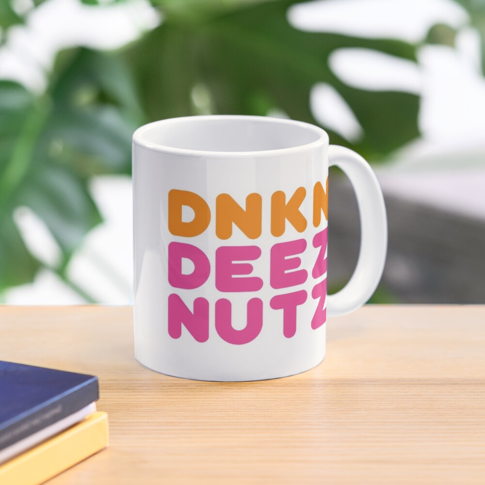 Dunkin' 16oz Tumbler Dunkin' Donuts Coffee Cup Deez Nuts