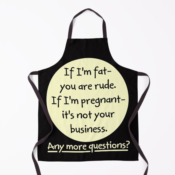 Item preview, fat or pregnant question designed and sold by sandpiperstudio.
