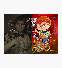 Chibi myself Photographic Print
