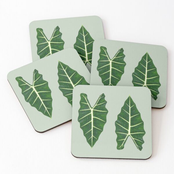 Item preview, Máscara africana de alocasia designed and sold by mooneko.