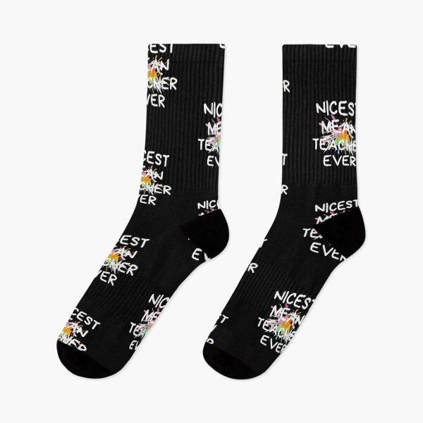 Item preview, Nicest Mean Teacher Ever Teaching Professor Humor designed and sold by EllConApparel.