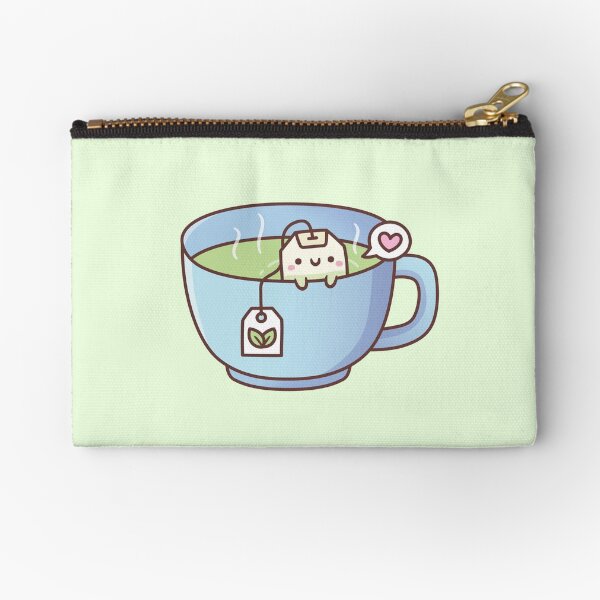 Item preview, Cute Tea Bag In A Teacup Doodle designed and sold by rustydoodle.