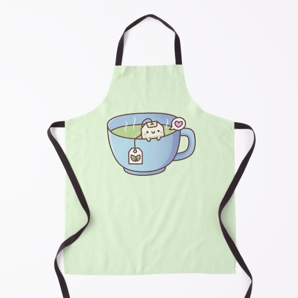 Item preview, Cute Tea Bag In A Teacup Doodle designed and sold by rustydoodle.