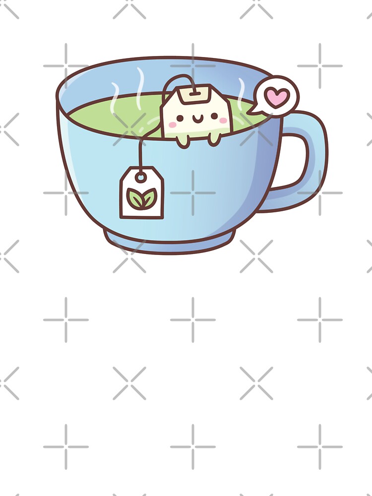 Cute Tea Bag In A Teacup Doodle | Sticker