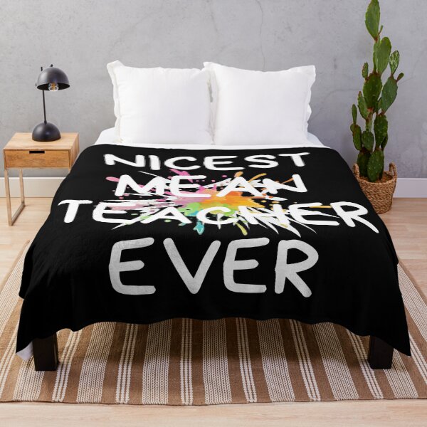 Item preview, Nicest Mean Teacher Ever Teaching Professor Humor designed and sold by EllConApparel.