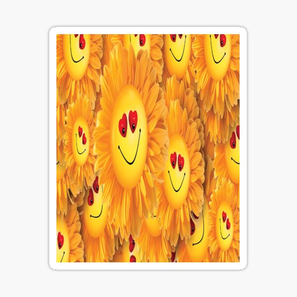 Item preview, Smiling flowers background designed and sold by darshants.