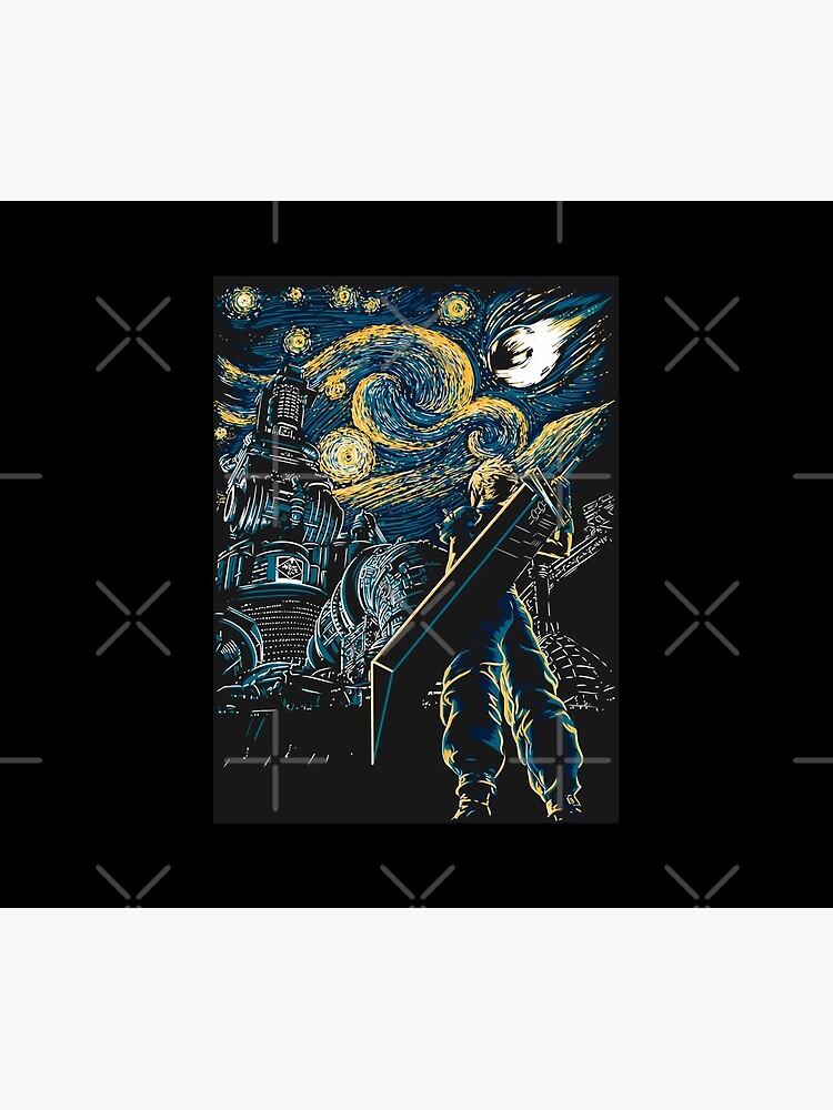 Ff7 Starry Night Final Fantasy Vii Remake Cloud Strife Unisex