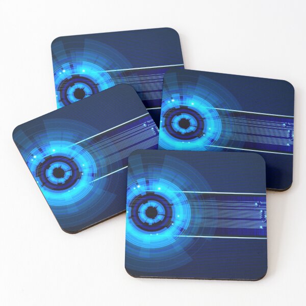 Item preview, Azure Digital Matrix Explosion Design designed and sold by NexusArts.