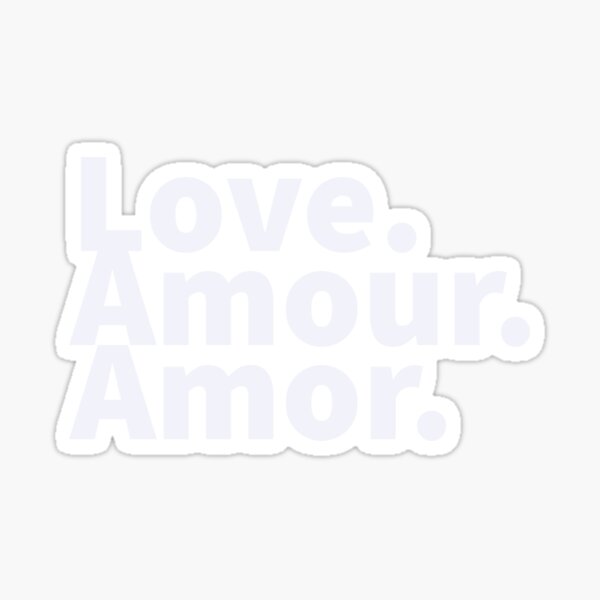 Aperçu de l'œuvre Le voit. Amour. Amour créée et vendue par tattib.
