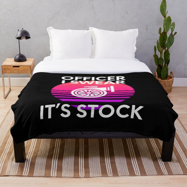 Item preview, Officer I Swear It’s Stock Car Enthusiast Turbo designed and sold by EllConApparel.
