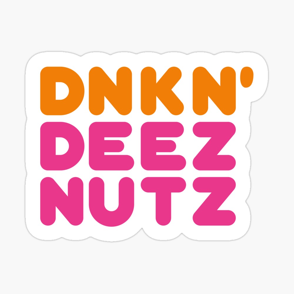 Dunkin' 16oz Tumbler Dunkin' Donuts Coffee Cup Deez Nuts