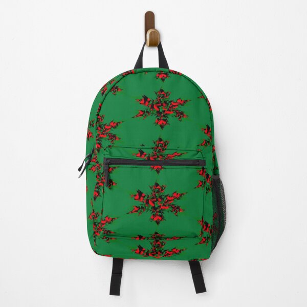 Item preview, Christmas snowflakes green red black twist by Iritof designed and sold by iritof.