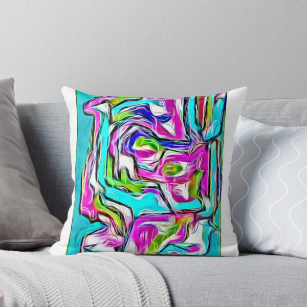 Item preview, Abstract blues designed and sold by Sarnidesigns.